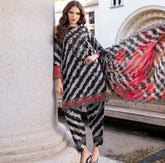 Zebra Lawn unstitched